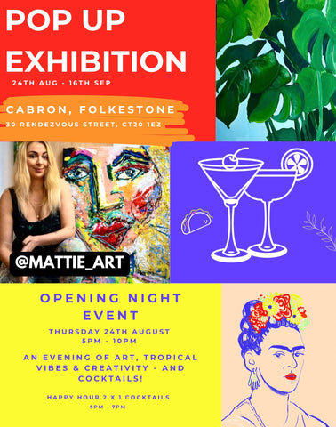 Pop Up Exhibition at Cabron Folkestone - A Celebration of Creativity