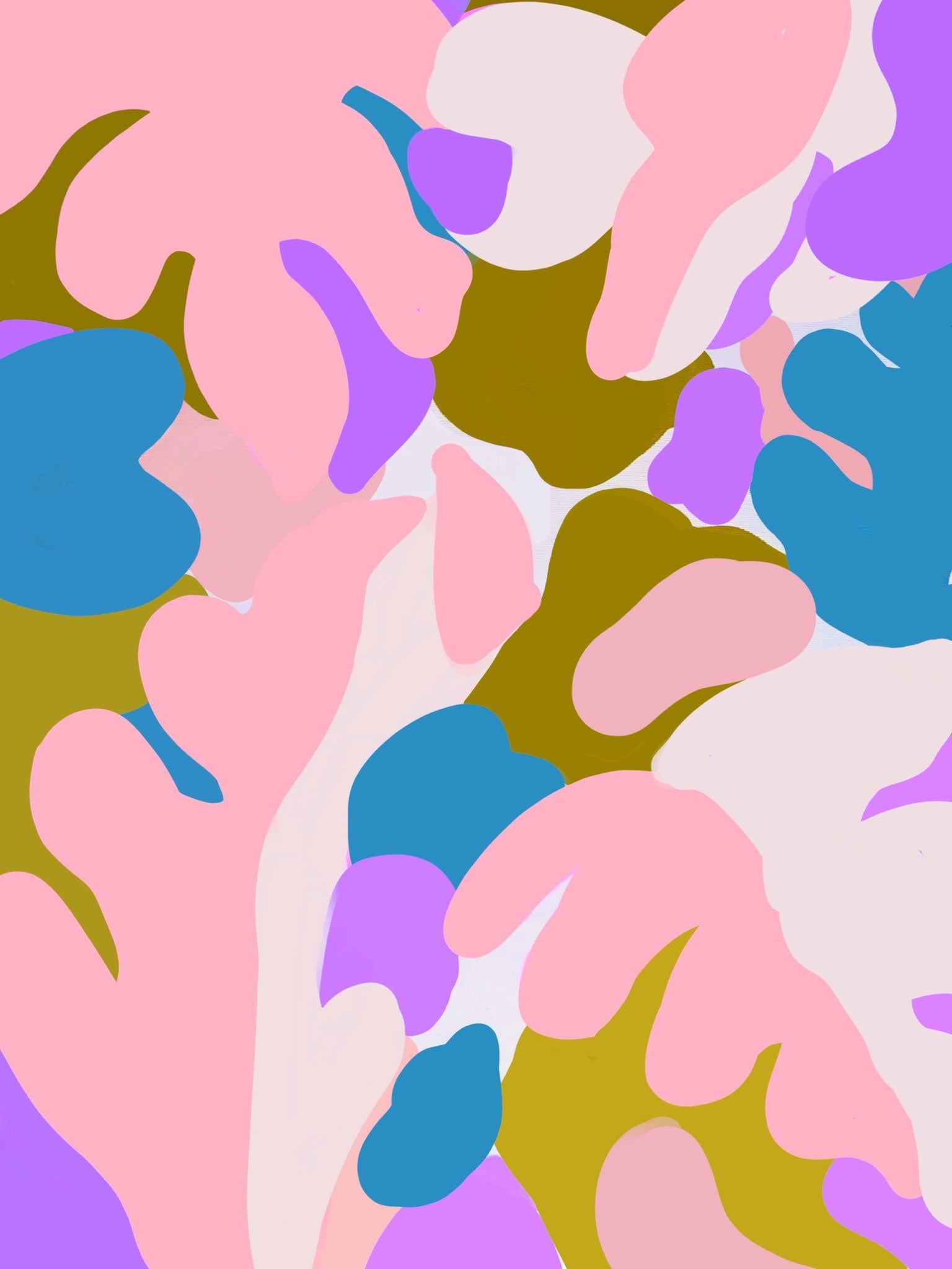 Tropical Abstract Gold