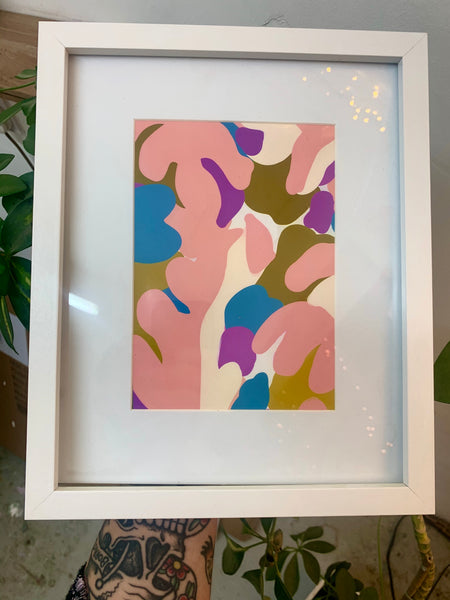 Tropical Abstract Gold